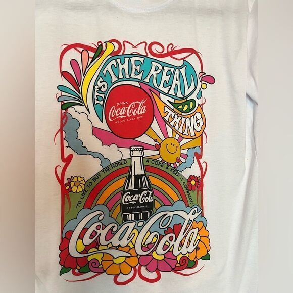 Coca Cola Colorful Women’s T-shirt - Picture 4 of 9